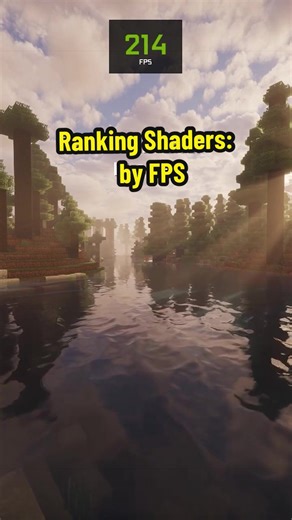 Ranking Minecraft Shaders by FPS 🤓#minecraft #shader #texturepacks #texturemaker