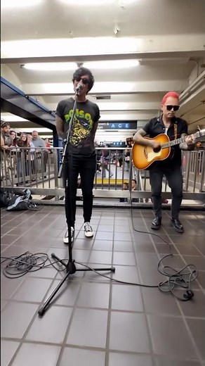 Thanks to everyone who showed up for the subway pop-up! The new album drops June 12th! 🖤
