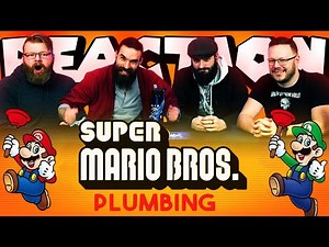 Super Mario Bros. Plumbing TV Commercial | Superbowl Trailer REACTION!!