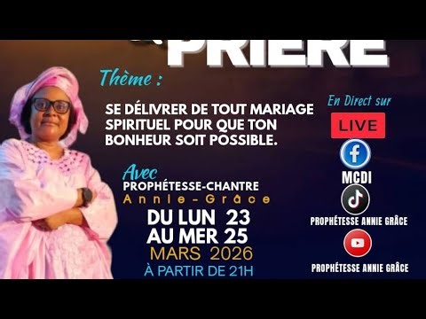 Prophetesse Annie Grace est en direct !