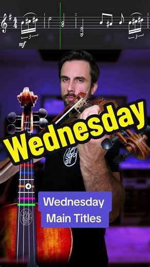 🎻 Wednesday - Main Titles Violin Tutorial with Sheet Music and Violin Tab🤘 Learn Wednesday's Main Titles by Danny Elfman on the Violin with this easy-to-follow violin Tutorial with Sheet Music and Violin Tabs. #violintutorial #wednesdayaddams #halloweenmusic #violintab Wednesday - Main Titles by Danny Elfman Violin Tutorial Wednesday - Main Titles by Danny Elfman Violin Sheet Music Wednesday - Main Titles by Danny Elfman Violin Tabs