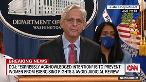 US Attorney General Merrick Garland announced the Department of Justice is filing a lawsuit against Texas over the state's restrictive abortion law. | CNN