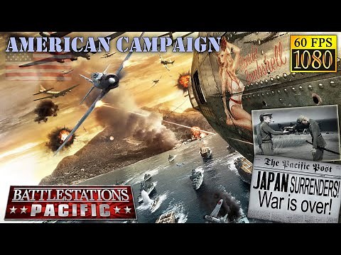 Battlestations: Pacific. US campaign longplay [HD 1080p 60fps]
