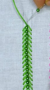 58K views · 204 reactions | Super creative border embroidery瑱#love #embroidery #reels #trending | Crafty Needles 7 | Facebook