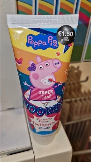 Peppa Pig Toothpaste #shorts