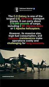 America’s Largest Cargo Plane The C-5 Galaxy #shorts