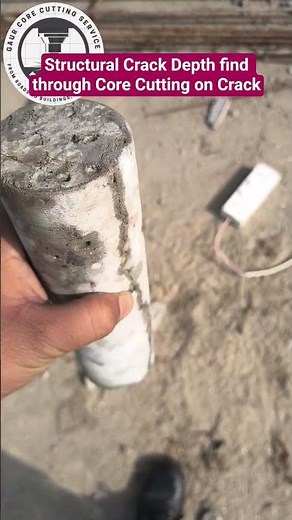 How to Determine Structural Crack Depth using Core Cutting Method 💡