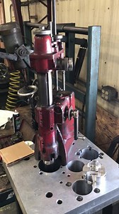 Every once in a while you gotta bore a block the old school way! | Performance Machine & Design