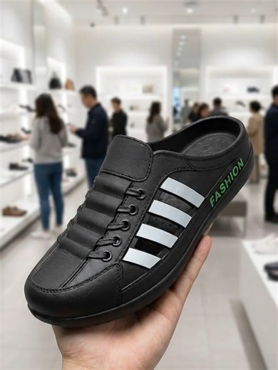 Men's Summer Breathable Mesh Slip-On Clogs