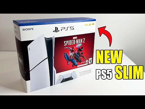 PS5 Slim 1TB Console - Spider-Man 2 Bundle | Unboxing & Review