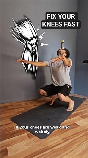 Weak knees? Fix them before they fix your limits. 🦵⚡#kneepain #kneepainrelief