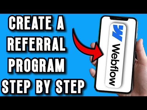 How To Create a Referral Program in Webflow With Mailchimp | Step by Step