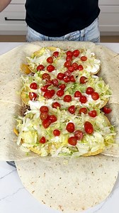 27K views · 271 reactions | Easy Mexican style dinner I make a jumbo crunch wrap supreme. | Rick's Friend Justine | Facebook
