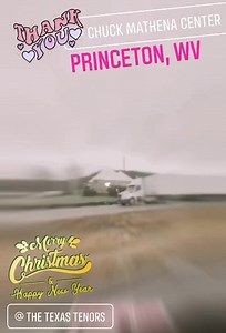 Thank you PRINCETON, WV & The Chuck Mathena Center, Mary, Candace, their staff, volunteers & crowd for a fantastic night! Nothing like having a concert in West Virginia and signing John Denver’s “Take Me Home, Country Roads” We had a great time and can’t wait to see you again soon! #livemusic #christmas2022 #agt #TTTonTour #tttxmas #thetexastenors #holiday #festive #takemehomecountryroads #ohndenver | The Texas Tenors