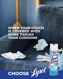 3.2M views · 145 reactions | Lysol Disinfectant Spray is 3 times more effective at stopping germs that make it into your home. *when used as directed | Lysol US | Facebook