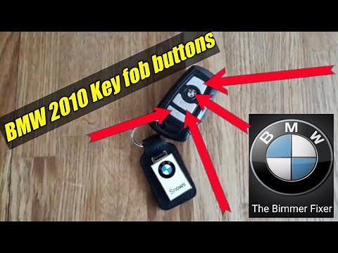 BMW KEY FOB what all the buttons do...