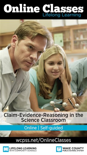Help your students think like scientists by teaching them the claim-evidence-reasoning (CER) writing process. Gain a step-by-step plan for designing a CER writing lesson specific to your science classes. Register now! https://bit.ly/4lOrrLd #wcpss #onlineclasses #teacherdevelopment #teacherceus | Online Classes: AEE - WCPSS | Facebook