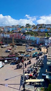 Exploring the hidden treasures of Brixham, where the charm of the harbour comes alive at low tide. ⚓️🌈 https://www.englishriviera.co.uk/ #brixham #autumn #englishriviera | The English Riviera