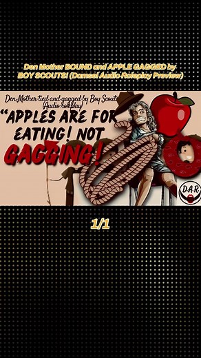 Den Mother BOUND and APPLE GAGGED by BOY SCOUTS! (Damsel Audio Roleplay) #gagged #damselindistress