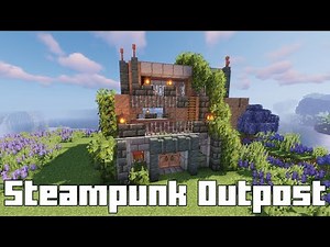 Steampunk Outpost Build in Minecraft ⚙️ – Industrial Frontier
