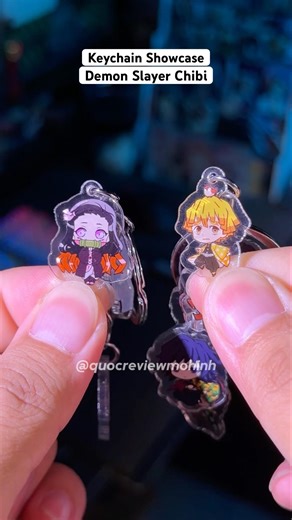 Mini Keychain Showcase – Demon Slayer Chibi Edition
