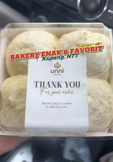 Roti Milk Ban Favorit di UNNI Bakery, Kupang