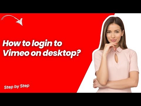 How to login to Vimeo on desktop ? - Step by Step