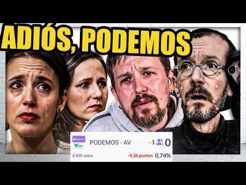 PODEMOS PIERDE el 85% de sus VOTANTES: HASTA SIEMPRE | UTBED