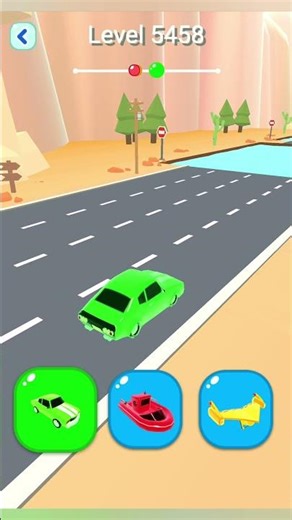 Shape shifting2 game level #5458 hyper casual game #shapeshifting #gameplay #gaming #shortvideo...