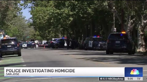 Police investigate homicide in San Jose
