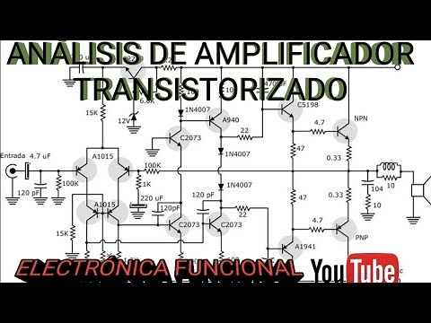 COMPLETE TRANSISTORIZED AMPLIFIER ANALYSIS.