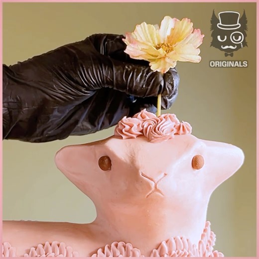 What a Cute Lamb-beth Cake ! 🐑🌸🎂 | Simple