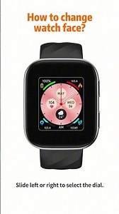 HM57 smart watch: How to change watch face?