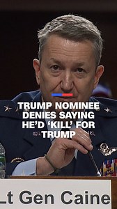 242K views · 6.5K reactions | President Trump claimed that his pick to be the chairman of the Joint Chiefs of Staff, retired Lt. Gen. John Dan "Razin" Caine, wore a MAGA hat and said he'd kill for Trump when they met. However, during his confirmation hearing, Caine told senators that he never wore political merchandise or said he'd kill for Trump. Caine believes Trump mistook him for someone else. https://cnn.it/42ew6NA | CNN Politics | Facebook