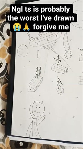 Space War Drawing | #drawing #portraitart #space #war #starwars #tuff #fire #alien #aliens #ufo