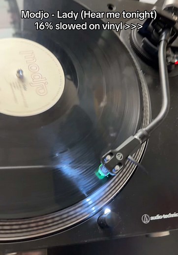 Modjo - Lady (Hear Me Tonight) Slowed Vinyl Edit