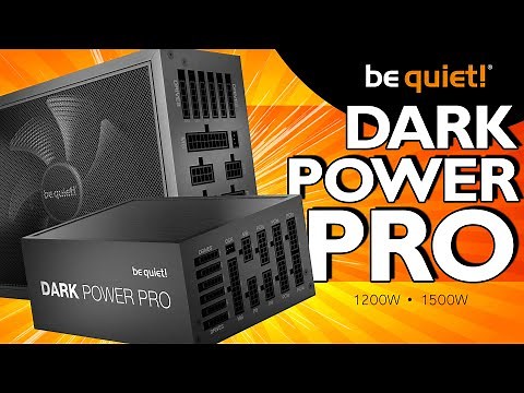 Zero Compromise. Massive Power. Be Quiet! Dark Power Pro 12 Power Supplies