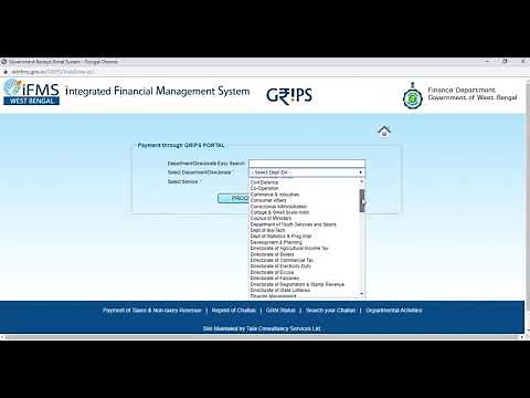 E Payment of Stamp Duty and Registration Fees : Tutorial