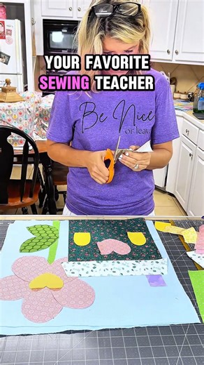 House 3 appliqué templates available at www.hometownquiltcompany.com #sewing #tamijones #beginnersewing #diy #crafty | Tami Jones • Hometown Quilt Company, LLC