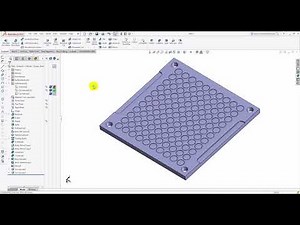 How to Create for the O Ring Multi Cavity | Solidworks -2016