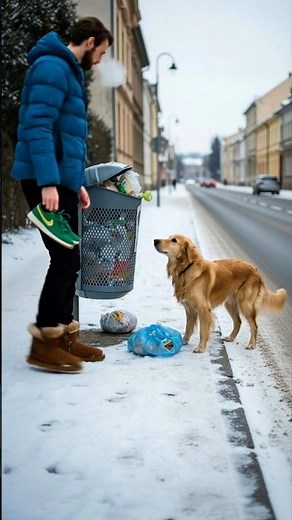 A Stray Dog Found Shoes in the Trash… What He Did With Them Shocked Everyone