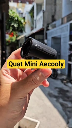 Quạt mini cắm cổng Type-C này ngon quá - Check var quạt mini Aecooly : nhỏ gọn, êm ái #aecooly
