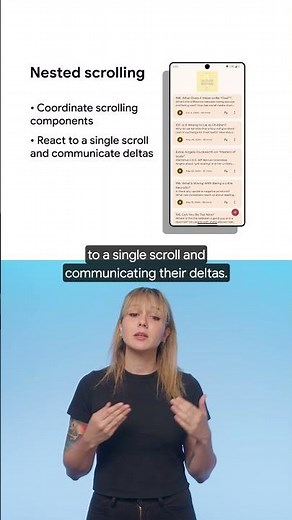 Nested scrolling | Compose Tips