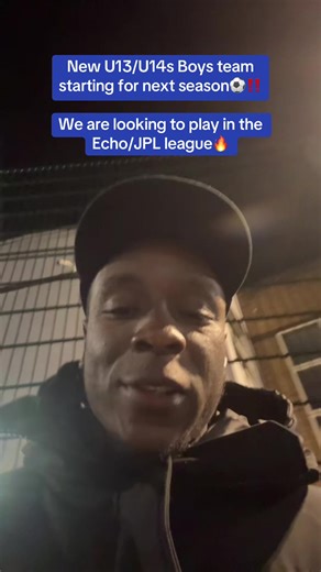 New U13/14s boys team forming for next season. Give us a message if you are interested. We also have a pathway to men’s football🔥‼️ #fyp #football #youth #parents