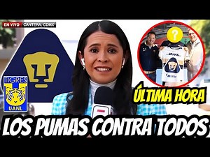🔥HUGE SHOT THIS TUESDAY! THE BIGGEST BOMBSHELL IN LIGA MX! PUMAS UNAM TODAY