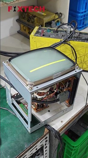 A61L-0001-0093 CRT Monitor Testing | FANUC CNC Display Ready to Use