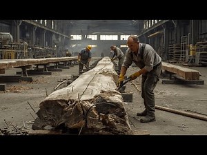 Amazing Process Of Turning Old Wood From A 100 Year Old Stilt House Into Sturdy Furniture