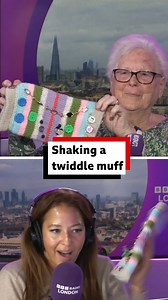 Some of London's keenest knitters on the importance of a twiddle muff 🧶 #london #londonnews #knitting #knittersofinstagram #radio #hobby #positivevibes | BBC London