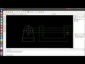 LibreCAD tutorial 3 - Creating a 2nd View Video Lecture | LibreCAD: Become an Expert - Design Softwares