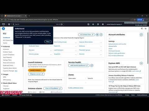 100 Days of Cloud AWS Day13 Create AMI from EC2 Instance
